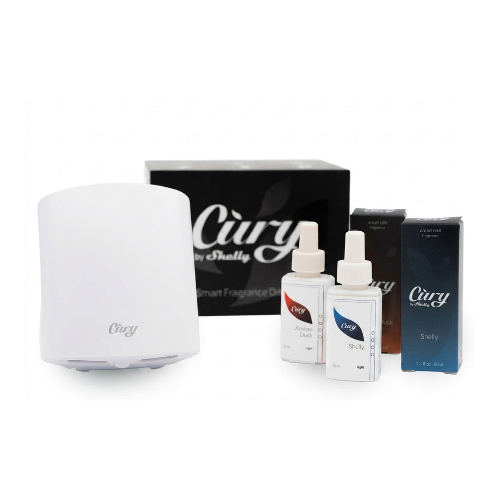 Pametni aroma difuzor SHELLY Cury (Wi-Fi, Bluetooth) bijela boja-0