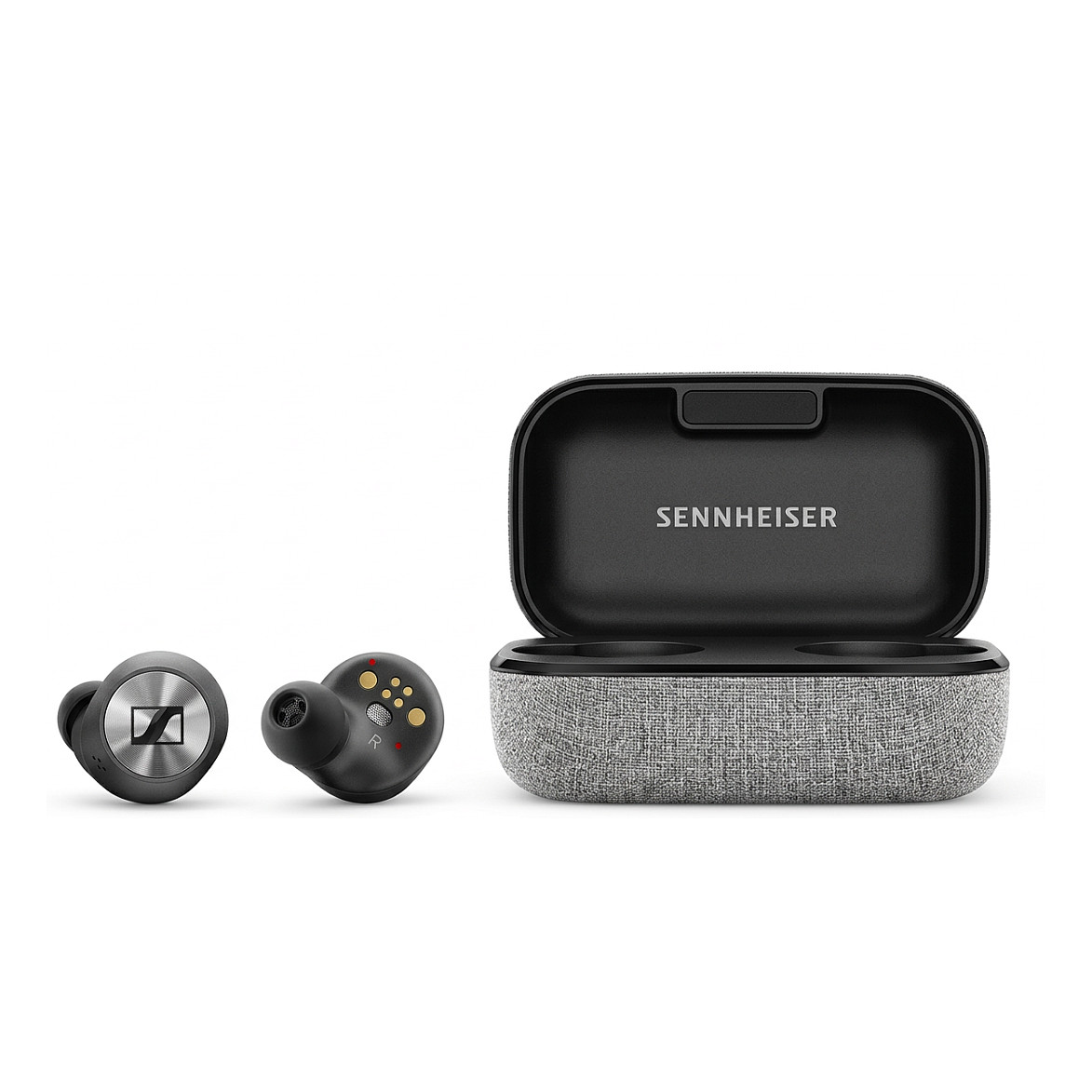 Slušalice SENNHEISER MOMENTUM True Wireless (Bluetooth, mikrofon, IPX4, do 12h baterije, crna)-0
