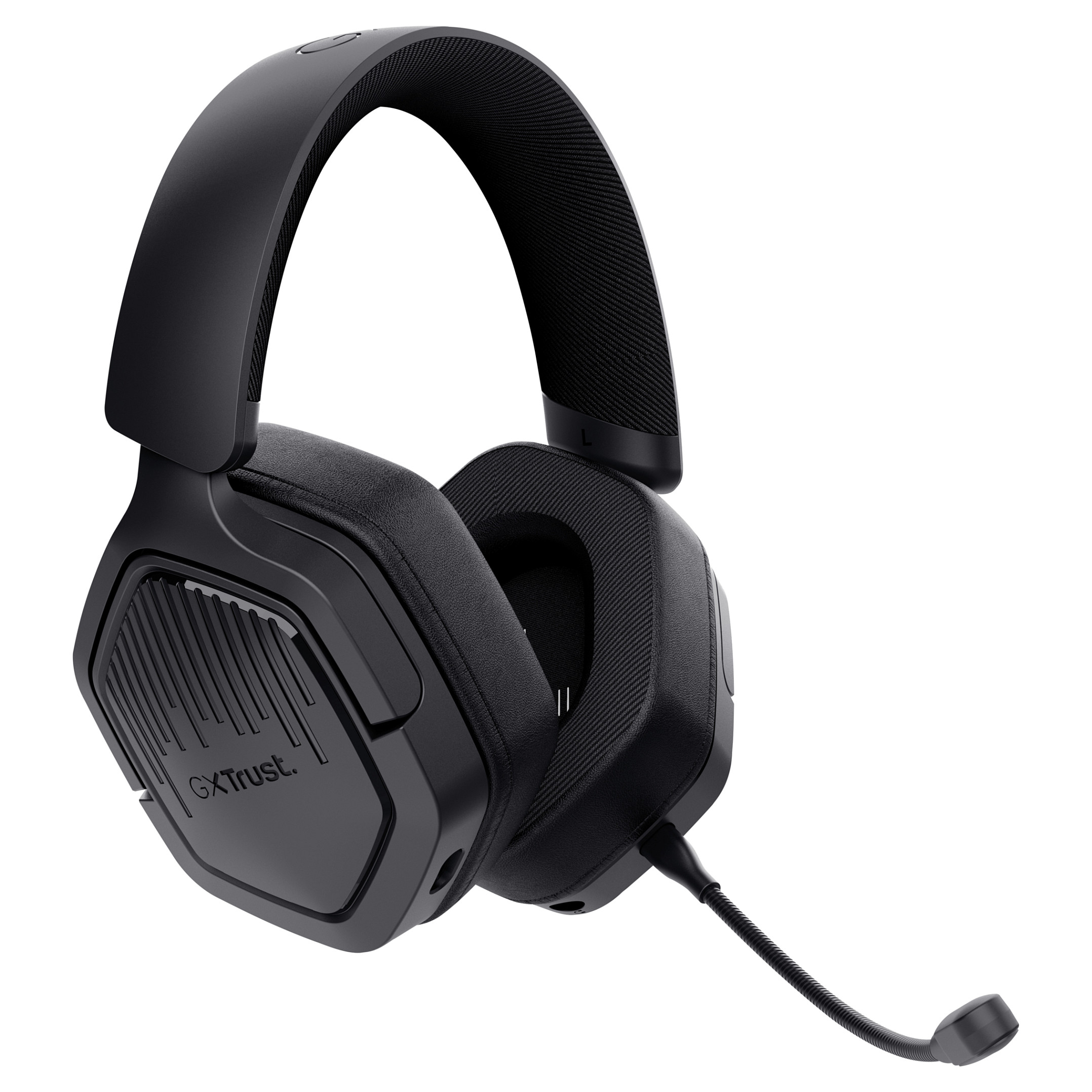 Slušalice TRUST GXT493 Carus (Bluetooth, mikrofon, 3.5 mm, crne)-1
