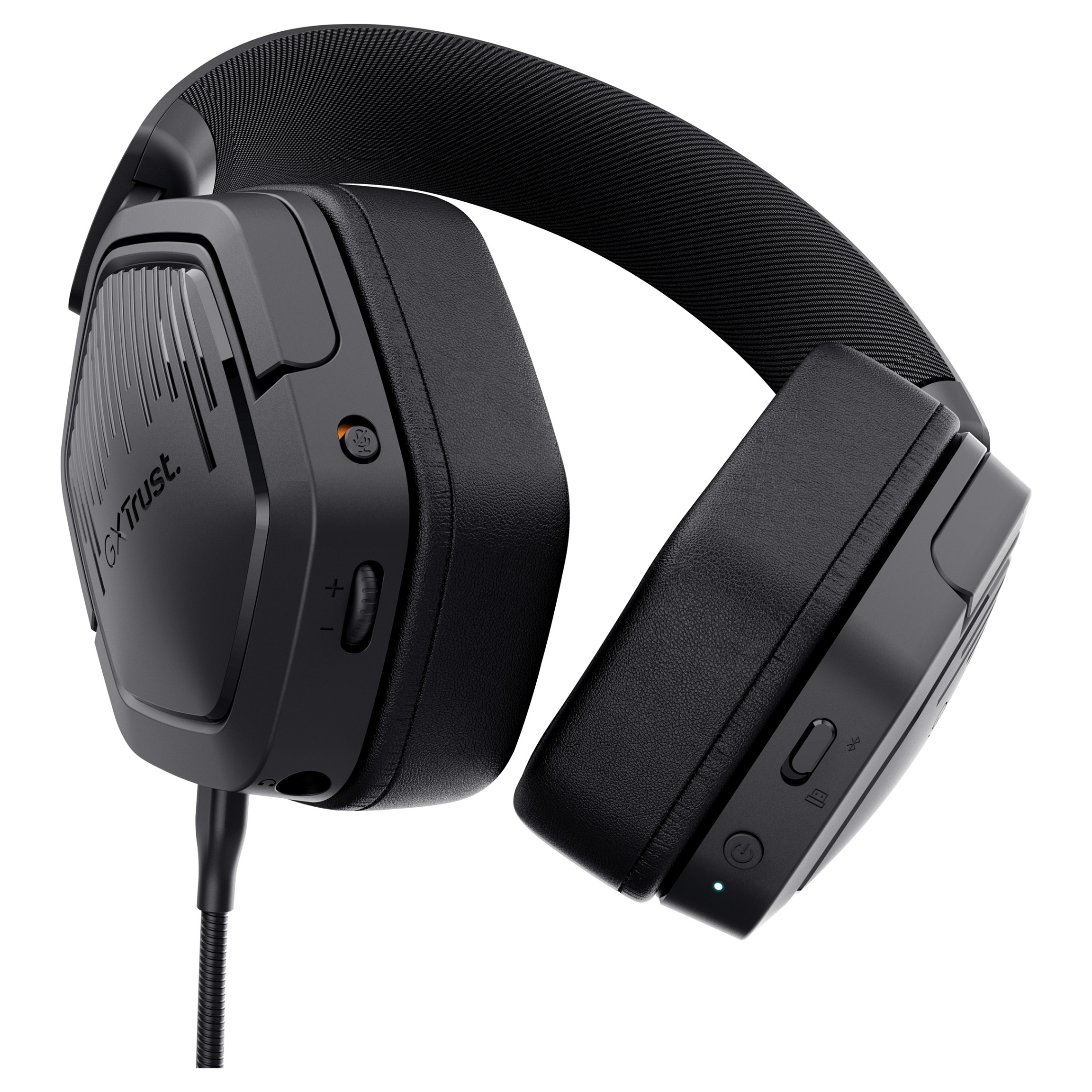 Slušalice TRUST GXT493 Carus (Bluetooth, mikrofon, 3.5 mm, crne)-2