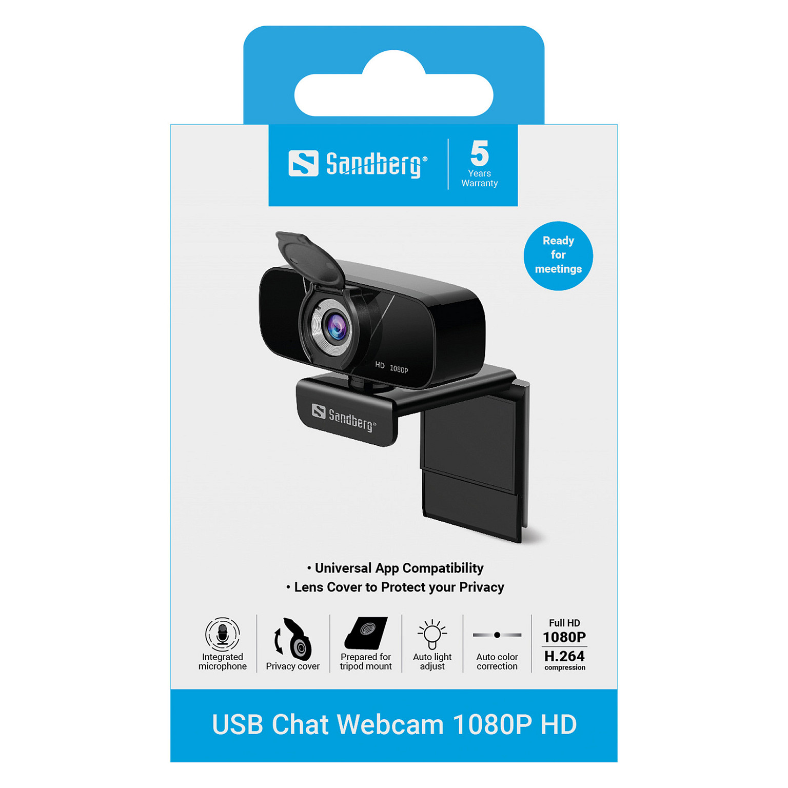 Web kamera SANDBERG USB Chat 1080P HD-3
