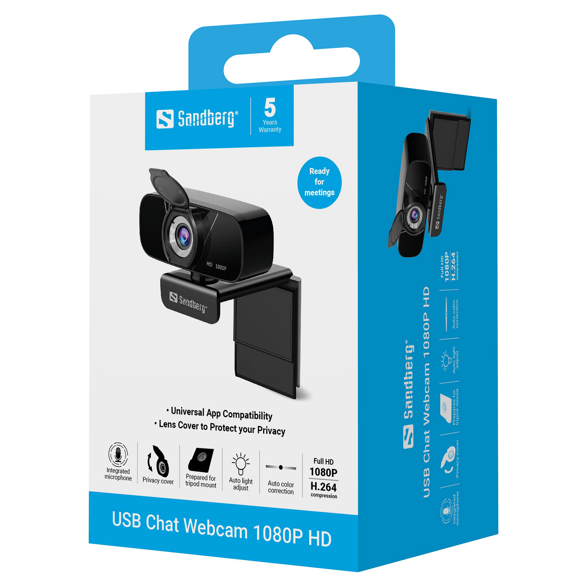 Web kamera SANDBERG USB Chat 1080P HD-4