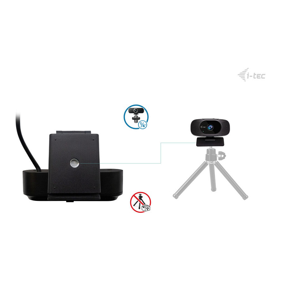 Web kamera I-TEC SOLOMON 300 4K (USB-C, Autofokus)-5