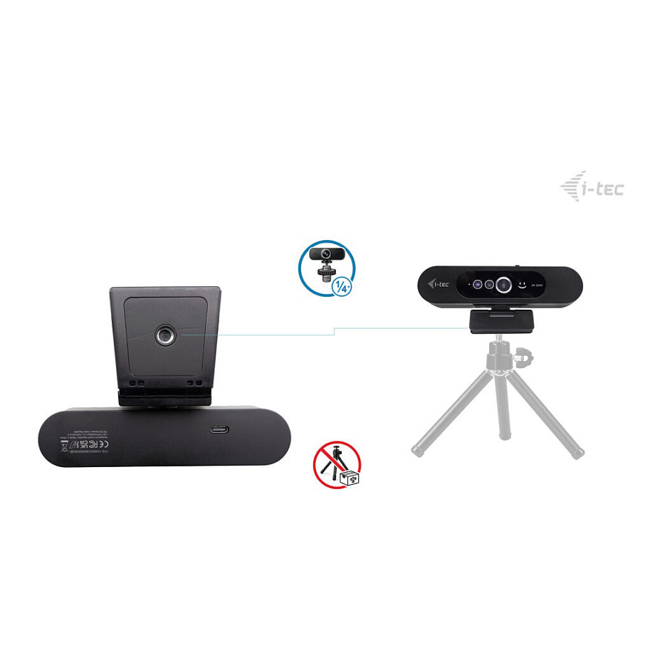 Web kamera I-TEC SOLOMON WH200 (2K, Windows Hello)-5