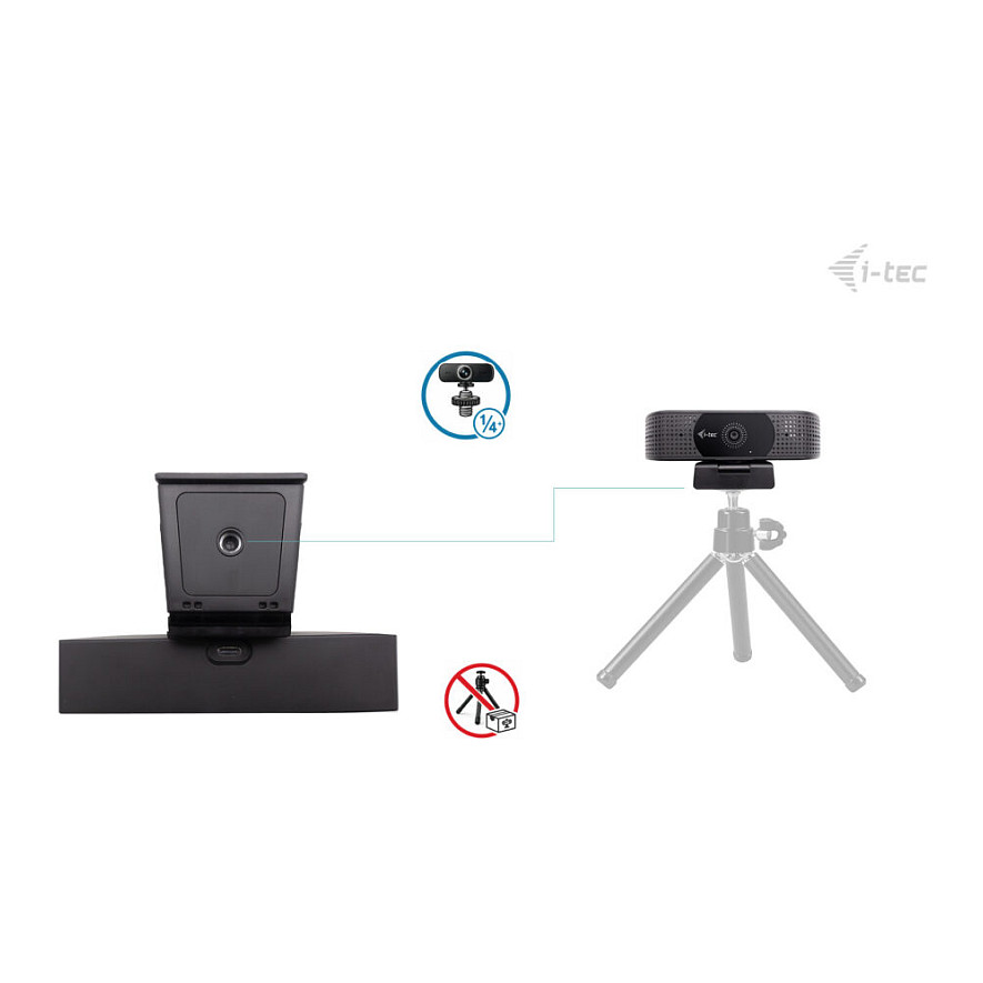 Web kamera I-TEC SOLOMON 500 (4K, PDAF)-4
