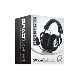 Slušalice QPAD QH-91 (mikrofon, 3.5 mm, Crna)-2