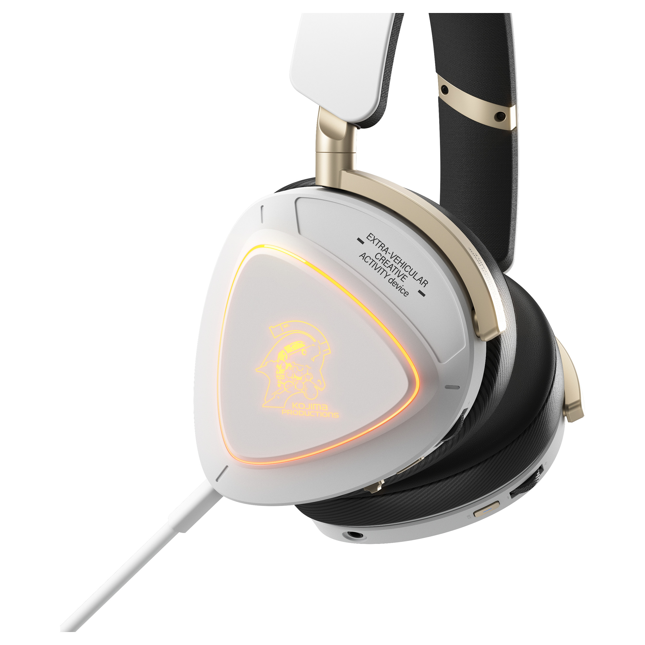 Slušalice ASUS ROG Delta II Kojima Productions Edition (Bluetooth, mikrofon, Bijela)-2