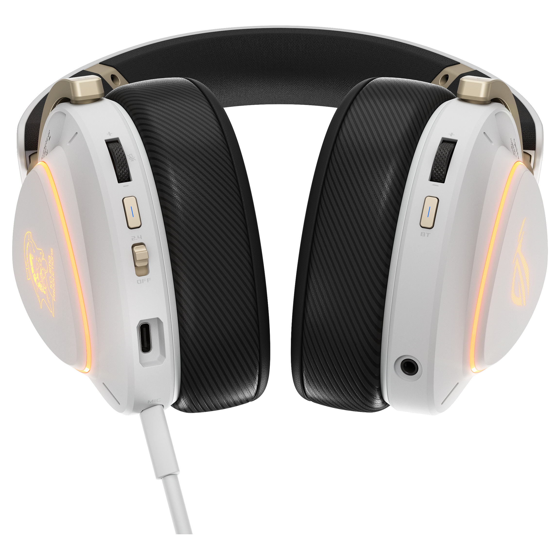 Slušalice ASUS ROG Delta II Kojima Productions Edition (Bluetooth, mikrofon, Bijela)-3