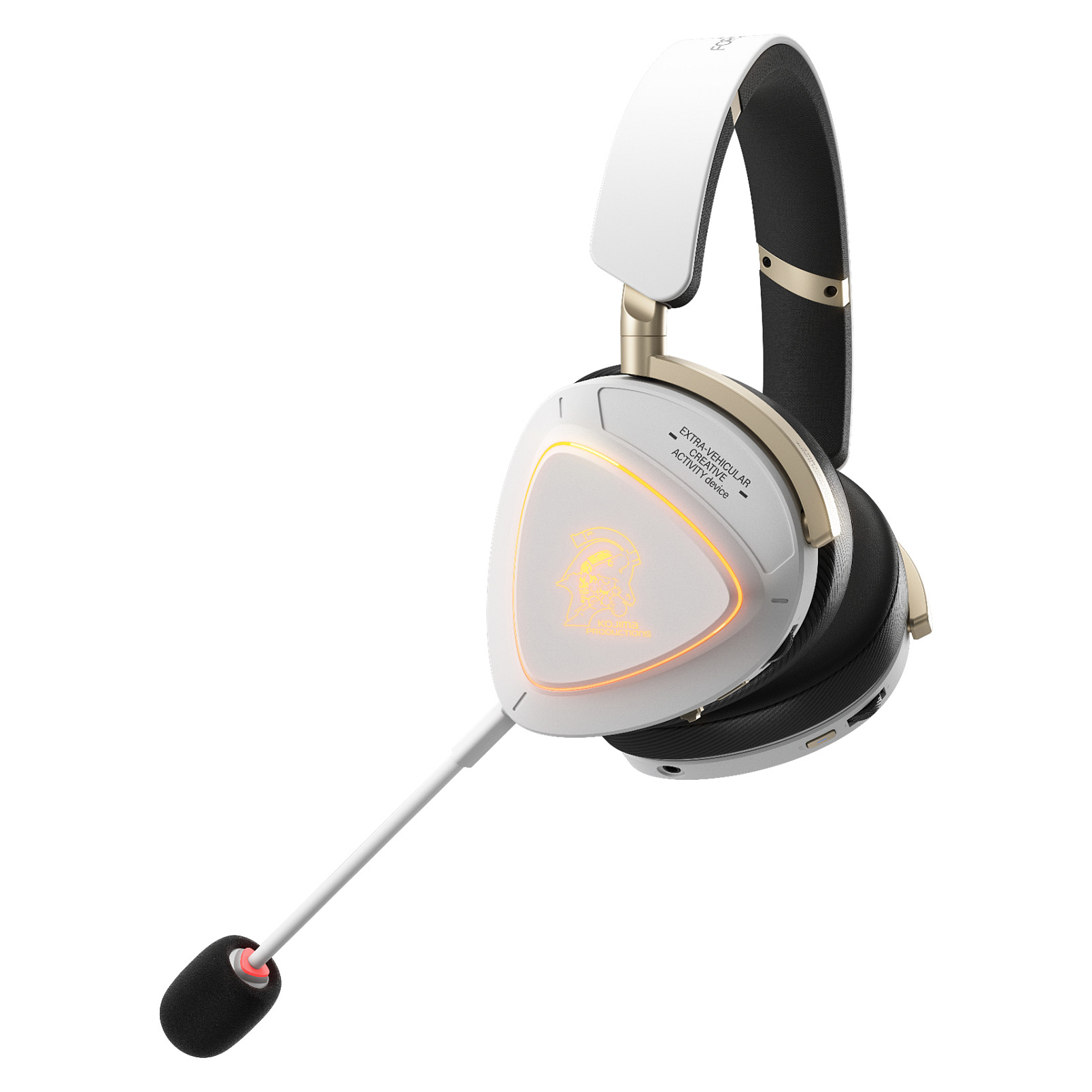 Slušalice ASUS ROG Delta II Kojima Productions Edition (Bluetooth, mikrofon, Bijela)-4