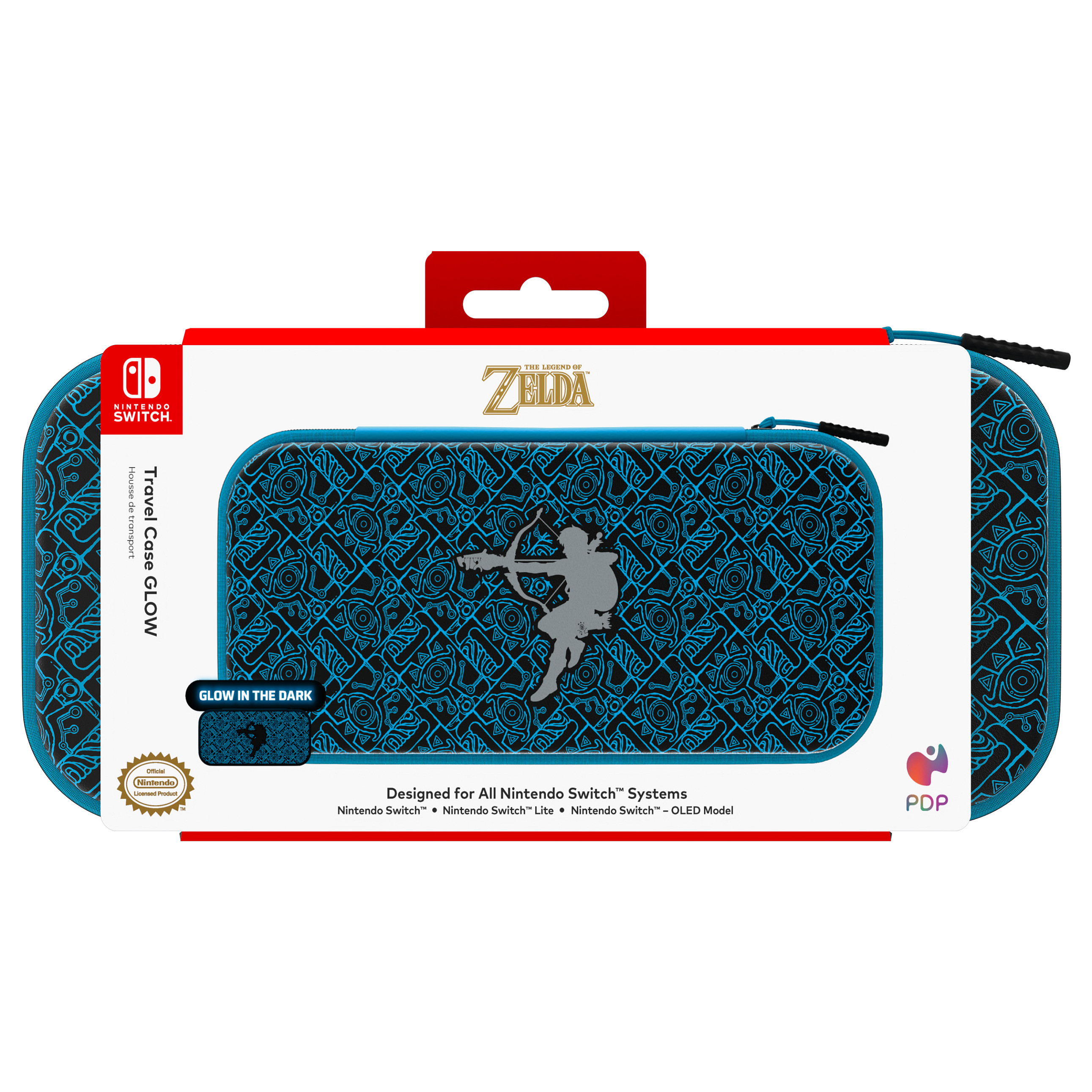Torbica PDP Pull-N-Go Travel Case za Nintendo Switch (The Legend of Zelda Sheikah Shoot)-7