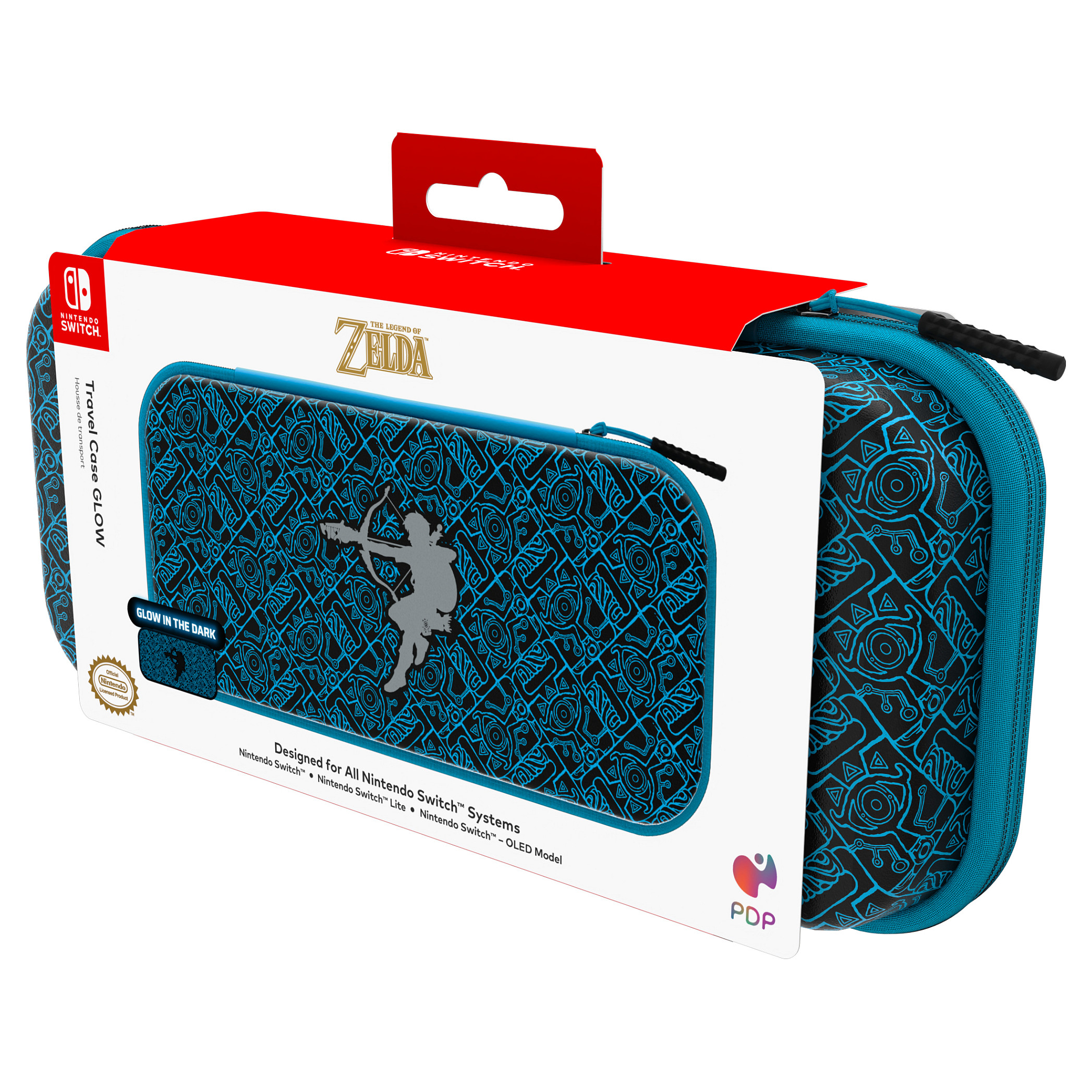 Torbica PDP Pull-N-Go Travel Case za Nintendo Switch (The Legend of Zelda Sheikah Shoot)-8
