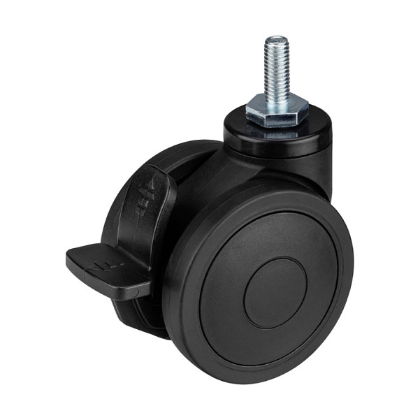 OPLITE set kotačića s kočnicom za GTR S8 / S8 Elite, crna boja-3