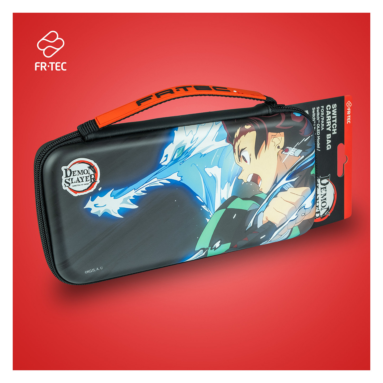 Torba za konzolu BLADE Demon Slayer Water Breath za Nintendo Switch-0