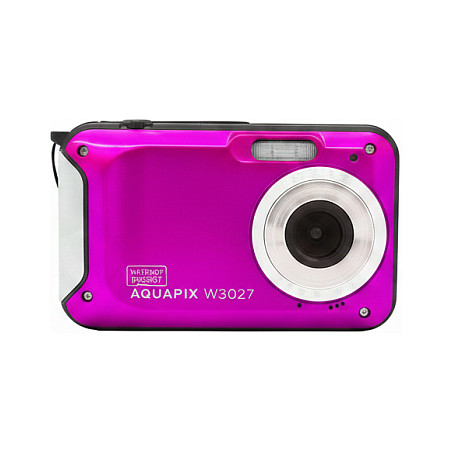 Vodootporni digitalni fotoaparat EASYPIX Aquapix W3027 Wave, roza boja-0