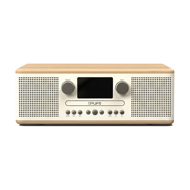 Digitalni radio PURE Classic C-D6 (DAB+/FM, CD, Bluetooth) bijela/hrast boja