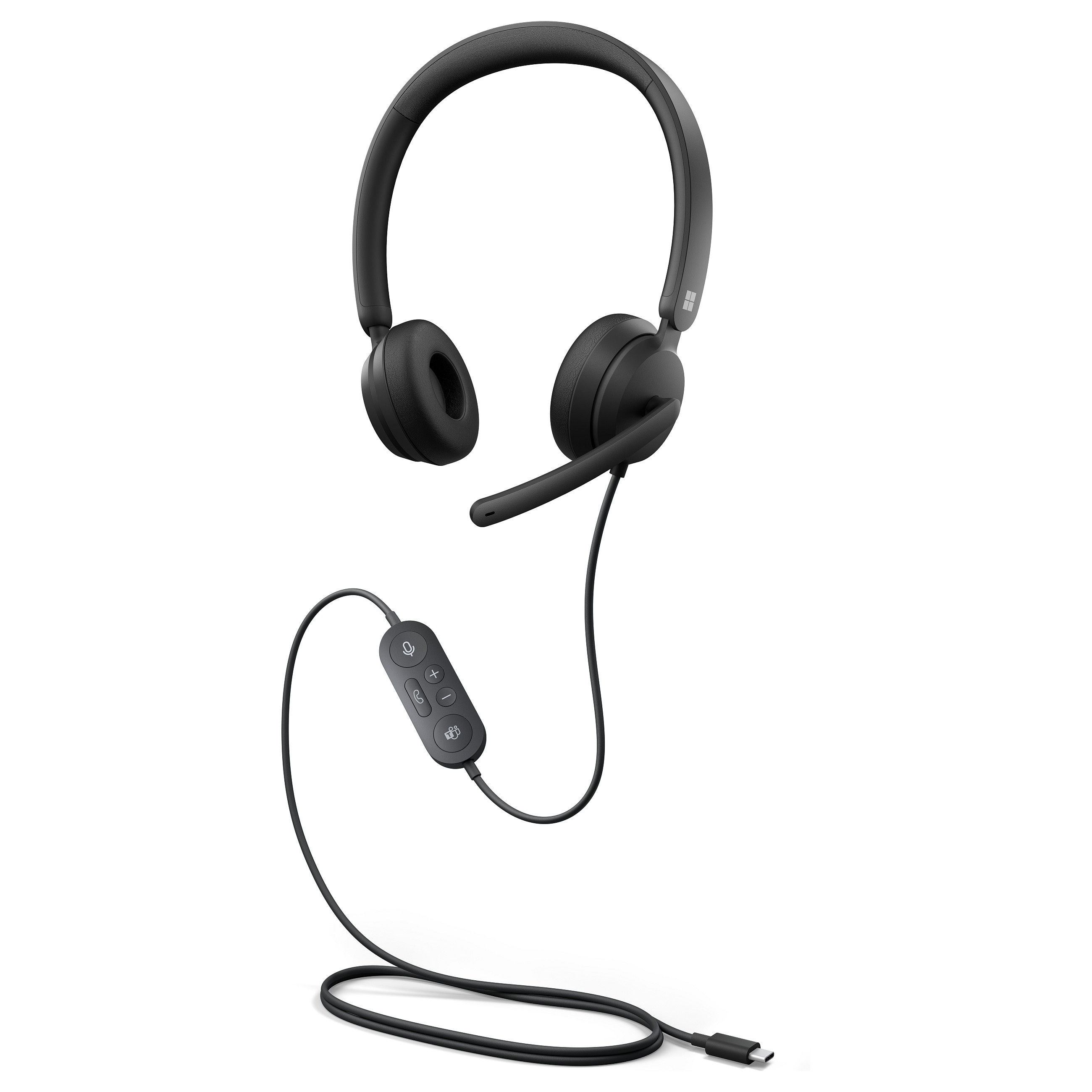 Slušalice MICROSOFT Modern USB-C Headset (mikrofon, USB-C, crne)-0