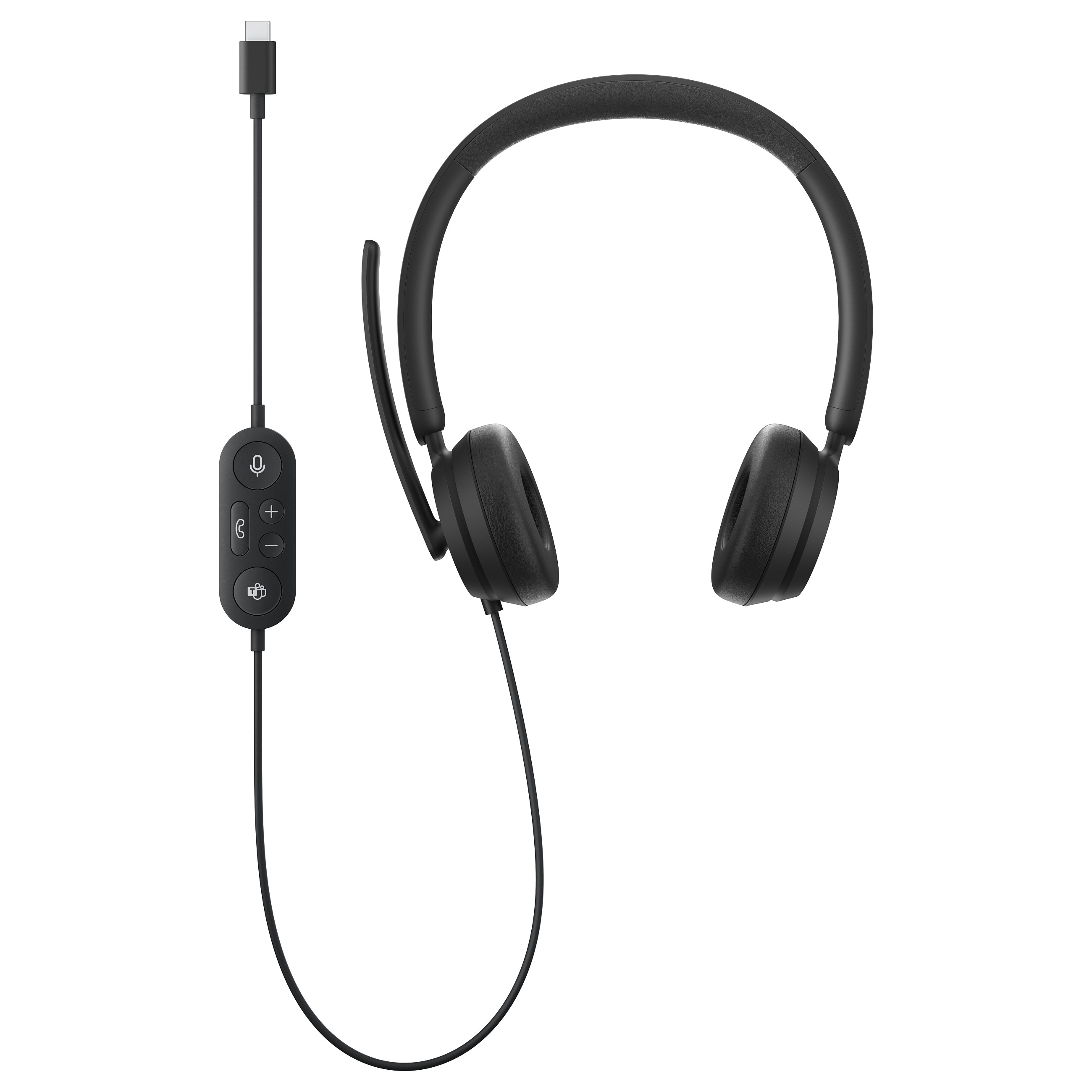 Slušalice MICROSOFT Modern USB-C Headset (mikrofon, USB-C, crne)-1