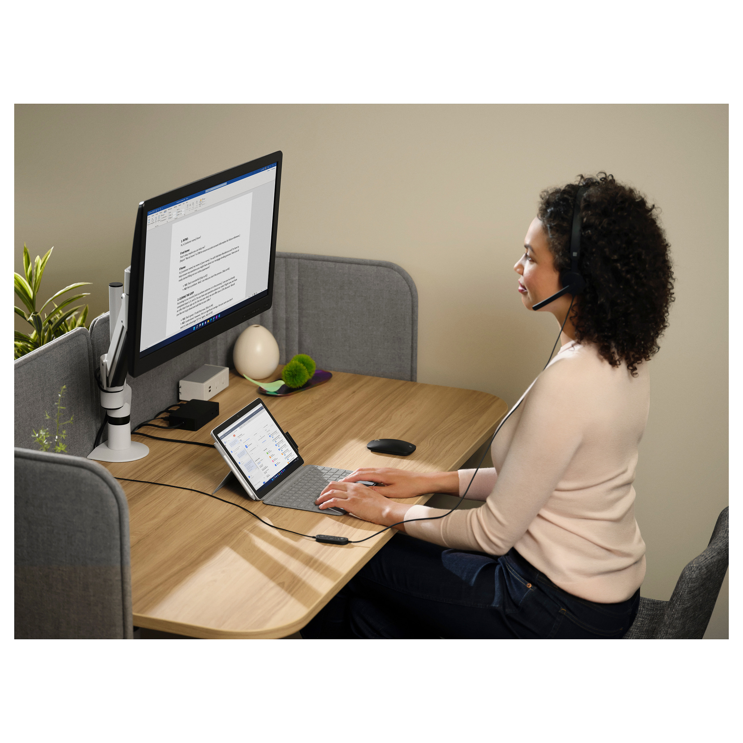 Slušalice MICROSOFT Modern USB-C Headset (mikrofon, USB-C, crne)-5