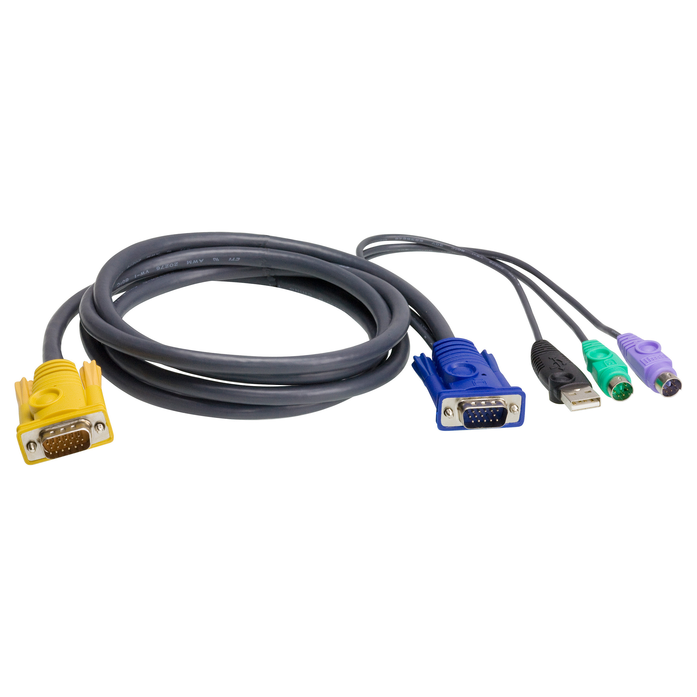 ATEN 2L-5203U KVM kabel, USB, 3m