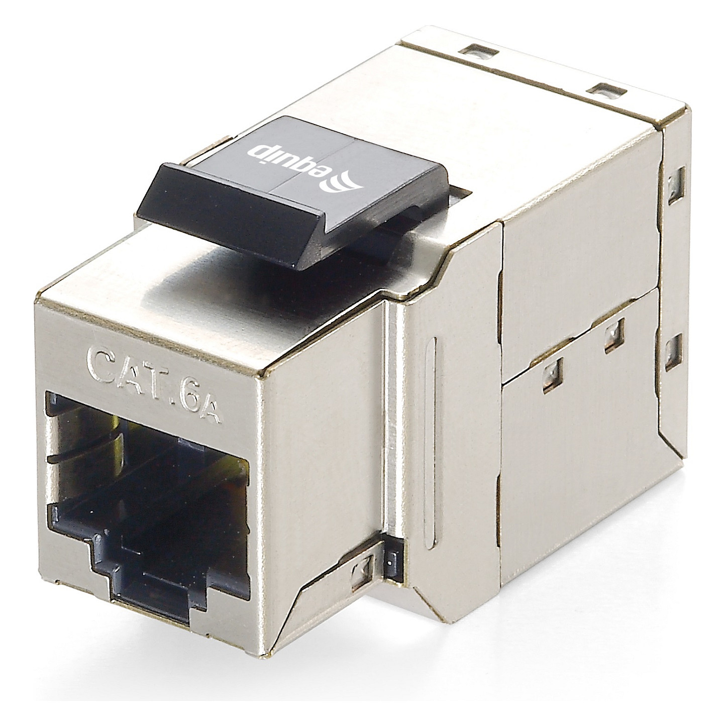 Equip Keystone Spojnica Cat.6A, oklopljena, 2x RJ45, 8 kom-0