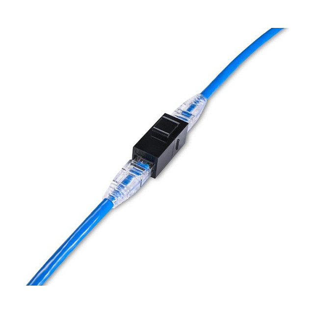 Equip Keystone Coupler Cat.6A UTP 2x RJ45 crni (8 komada)-8