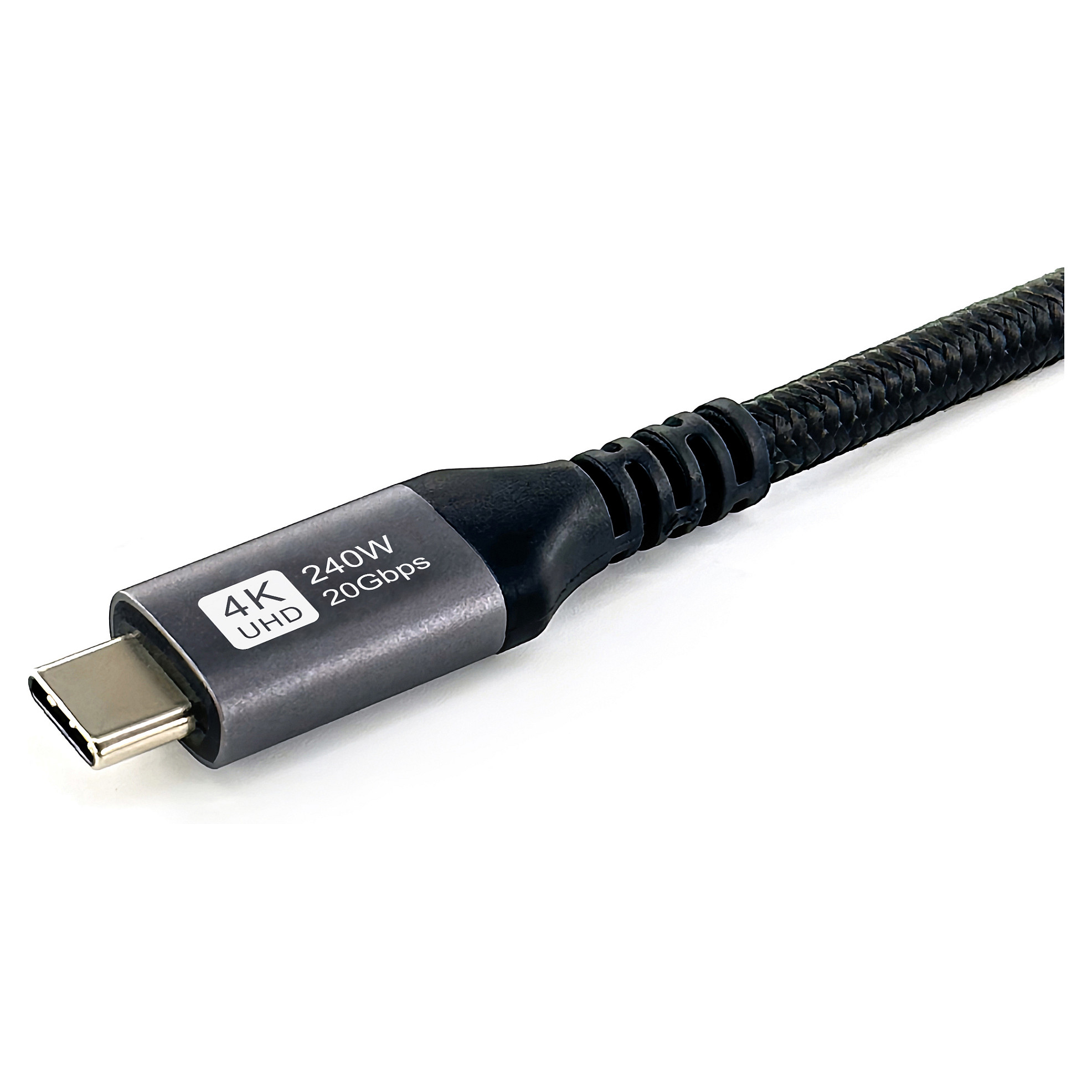 Equip USB-C 4.0 kabel (M/M), 100W PD, 3m, crni-3