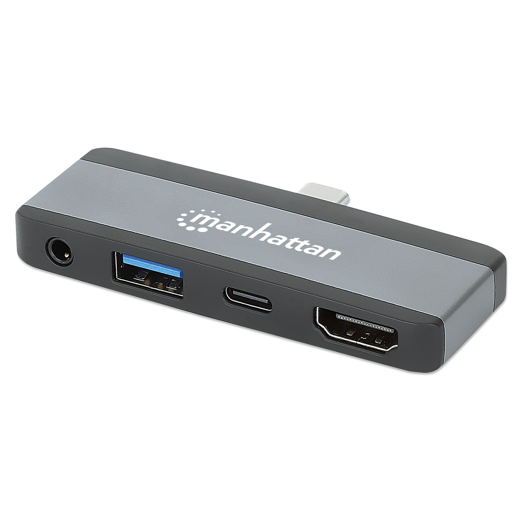 MANHATTAN USB-C 4-u-1 mobilna docking stanica 153800