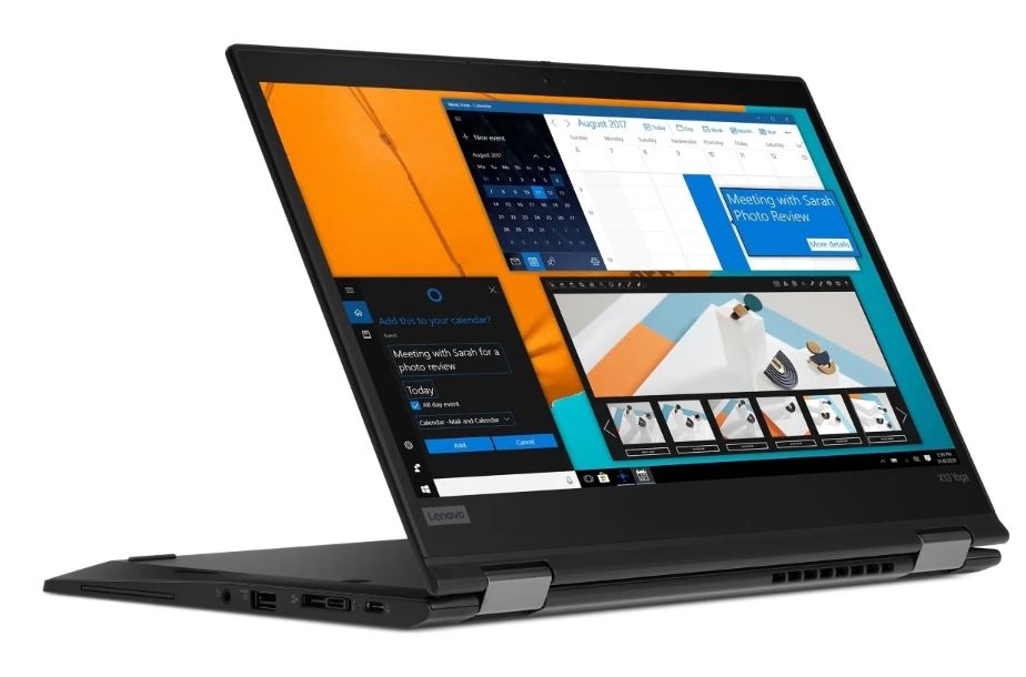 Laptop LENOVO THINKPAD X13 YOGA Gen 1 (13.3" IPS Touch, FHD, Intel Core i5-10310U, 16GB, 256GB SSD, Intel UHD Graphics, Windows 11 Pro, DE tipkovnica) -KORIŠTENI