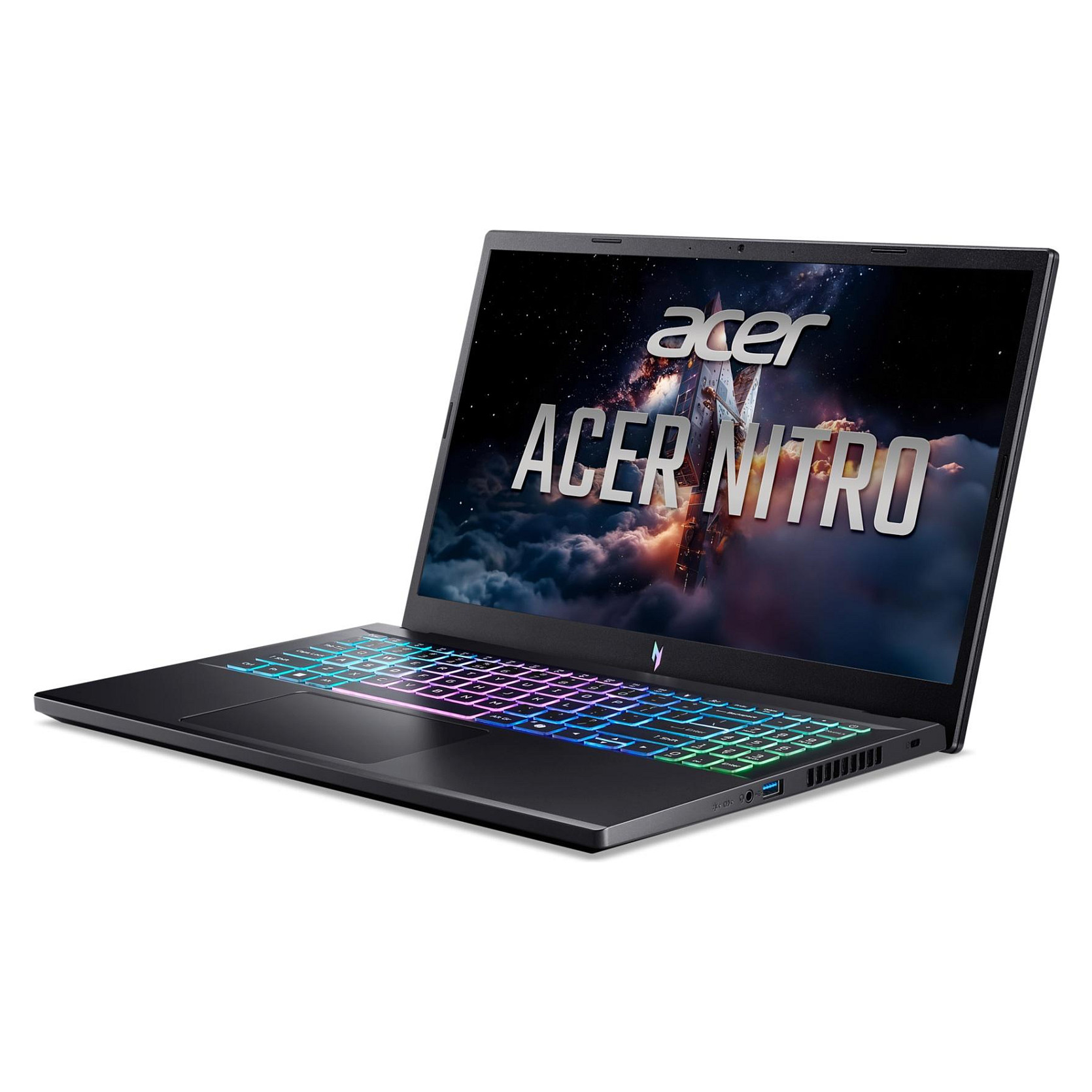 Laptop ACER Nitro V 15 ANV15-A31-R3VA (15.6", Full HD, AMD Ryzen 7 170, 16GB, 512GB SSD, NVIDIA GeForce RTX 5060, Windows 11 Home, AZERTY tipkovnica, Crna)-2