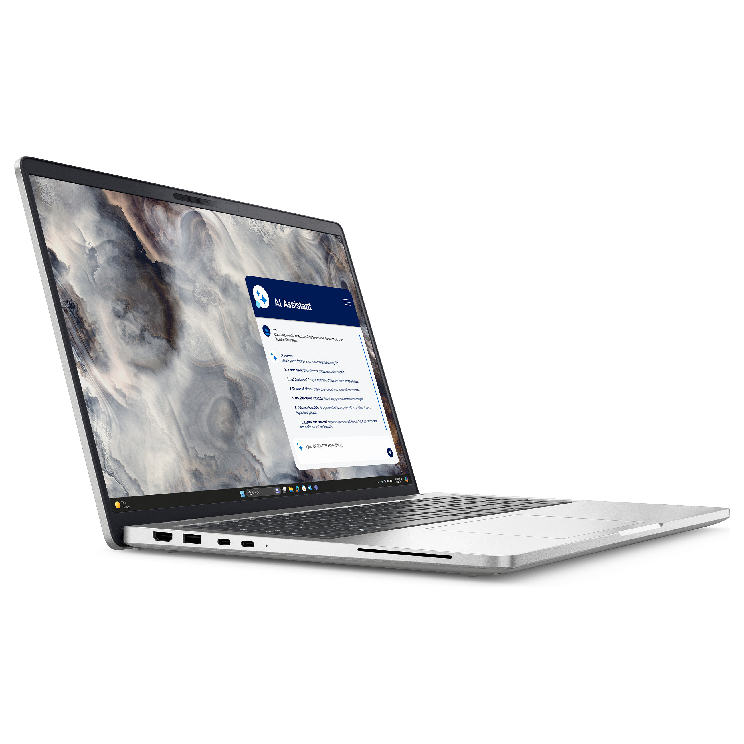 Laptop DELL Latitude 7650 (16", IPS, QHD+, Intel Core Ultra 5 125U, 32GB, 512GB SSD, Intel Graphics, Windows 11 Pro, Non-HR tipkovnica, Siva)-3