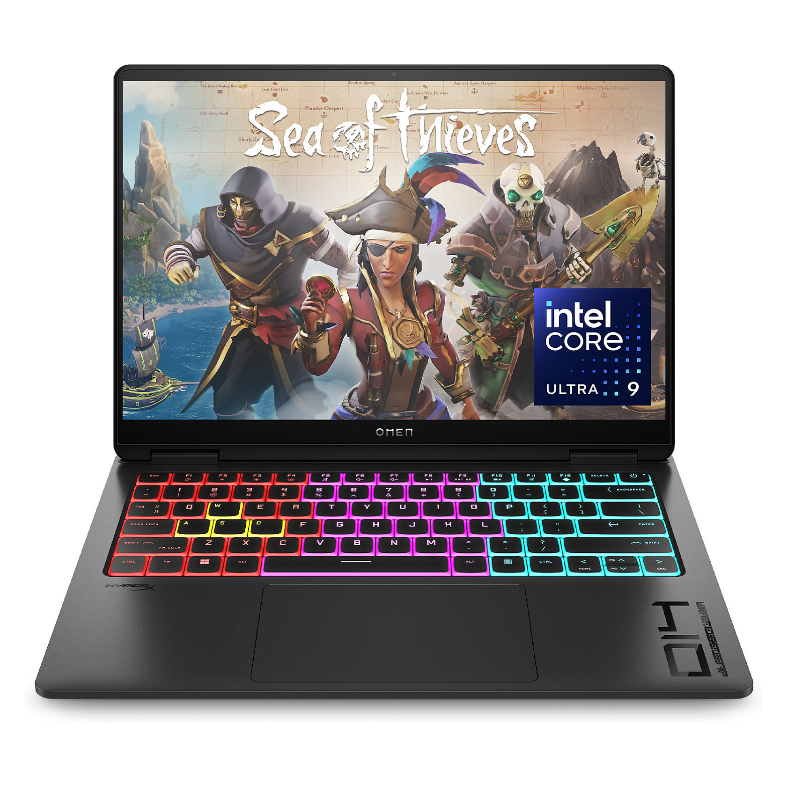 Laptop HP OMEN 14-fb0174ng (14", OLED, 3K, Intel Core Ultra 7 155H, 16GB, 512GB SSD, NVIDIA GeForce RTX 4060, FreeDOS, DE tipkovnica, Crna)-3