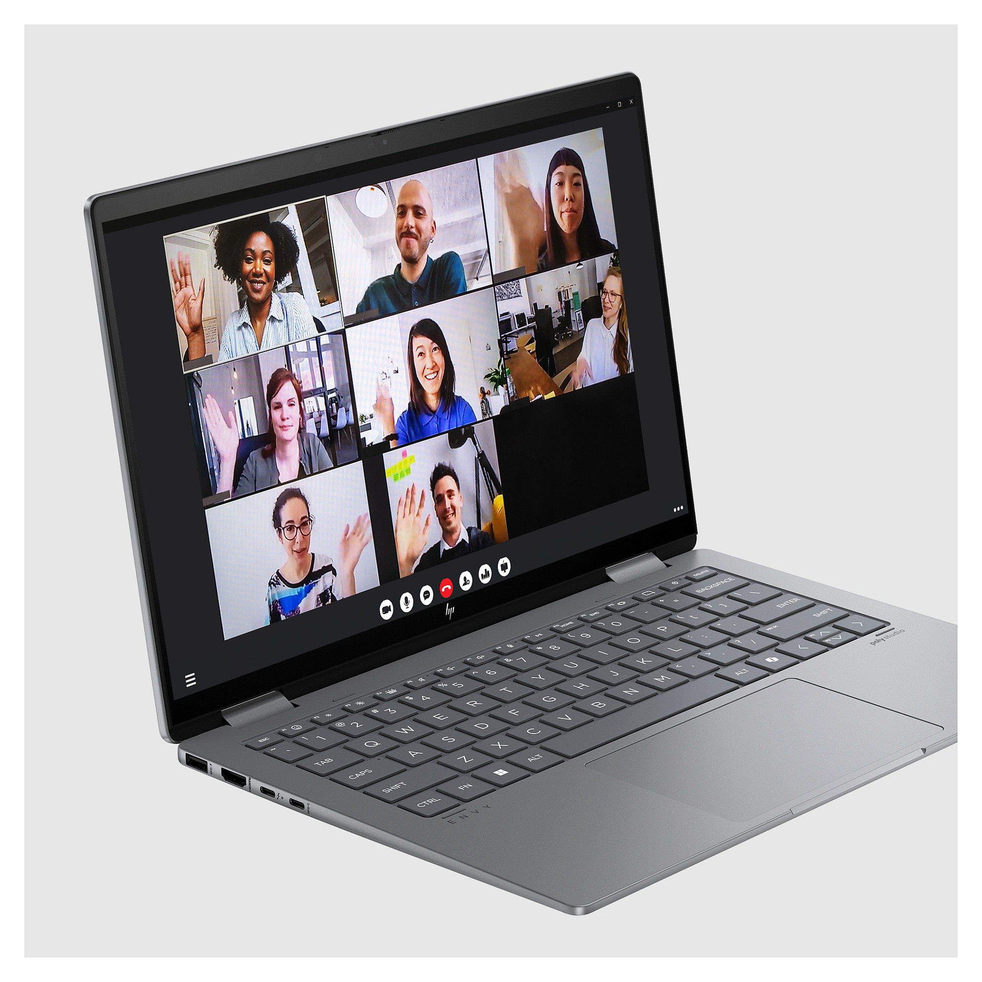 Laptop HP ENVY x360 14-fc0175ng (14", IPS Touch, WUXGA, Intel Core Ultra 7 155U, 16GB, 512GB SSD, Intel Graphics, Windows 11 Home, DE tipkovnica, Srebrna)-15