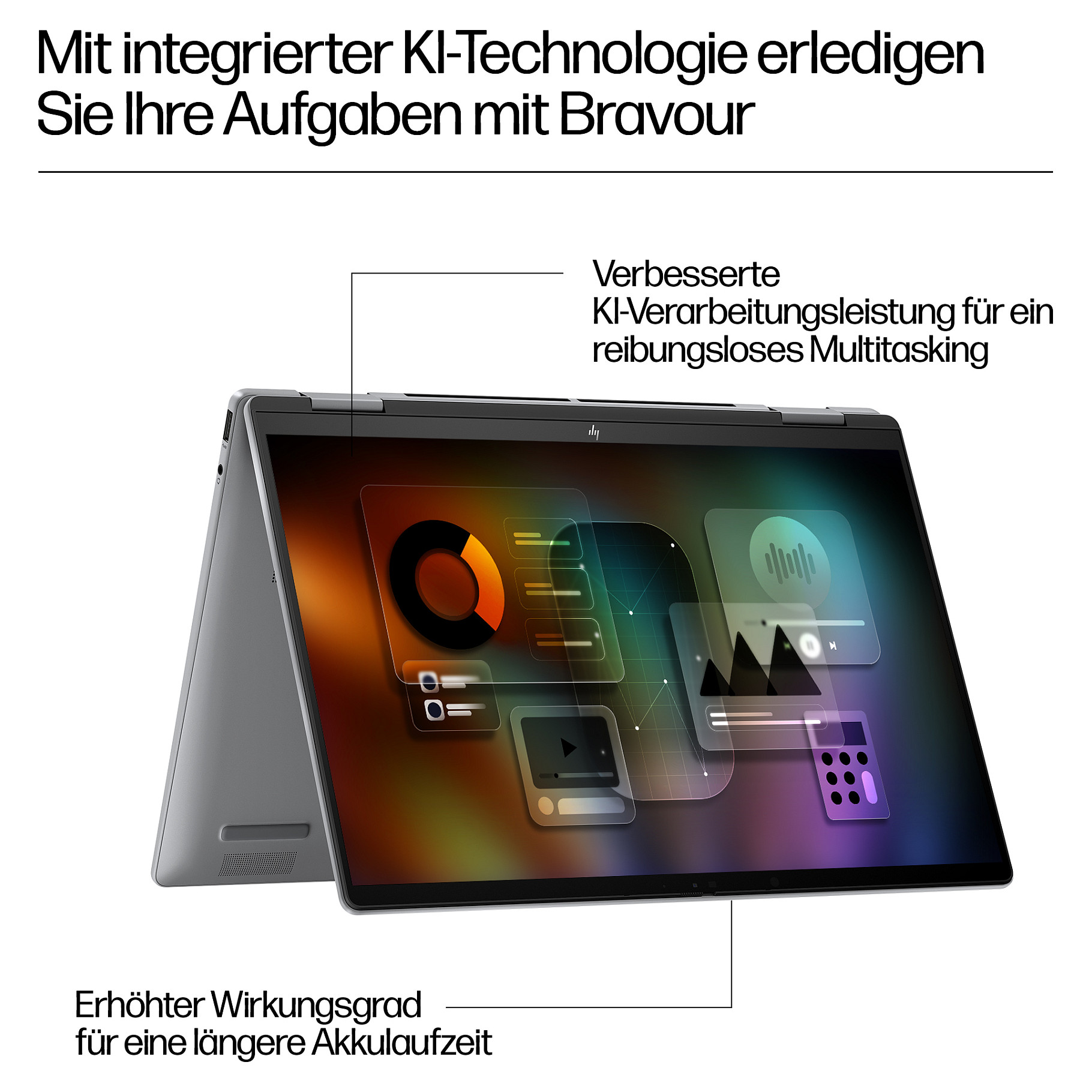 Laptop HP ENVY x360 14-fc0175ng (14", IPS Touch, WUXGA, Intel Core Ultra 7 155U, 16GB, 512GB SSD, Intel Graphics, Windows 11 Home, DE tipkovnica, Srebrna)-9