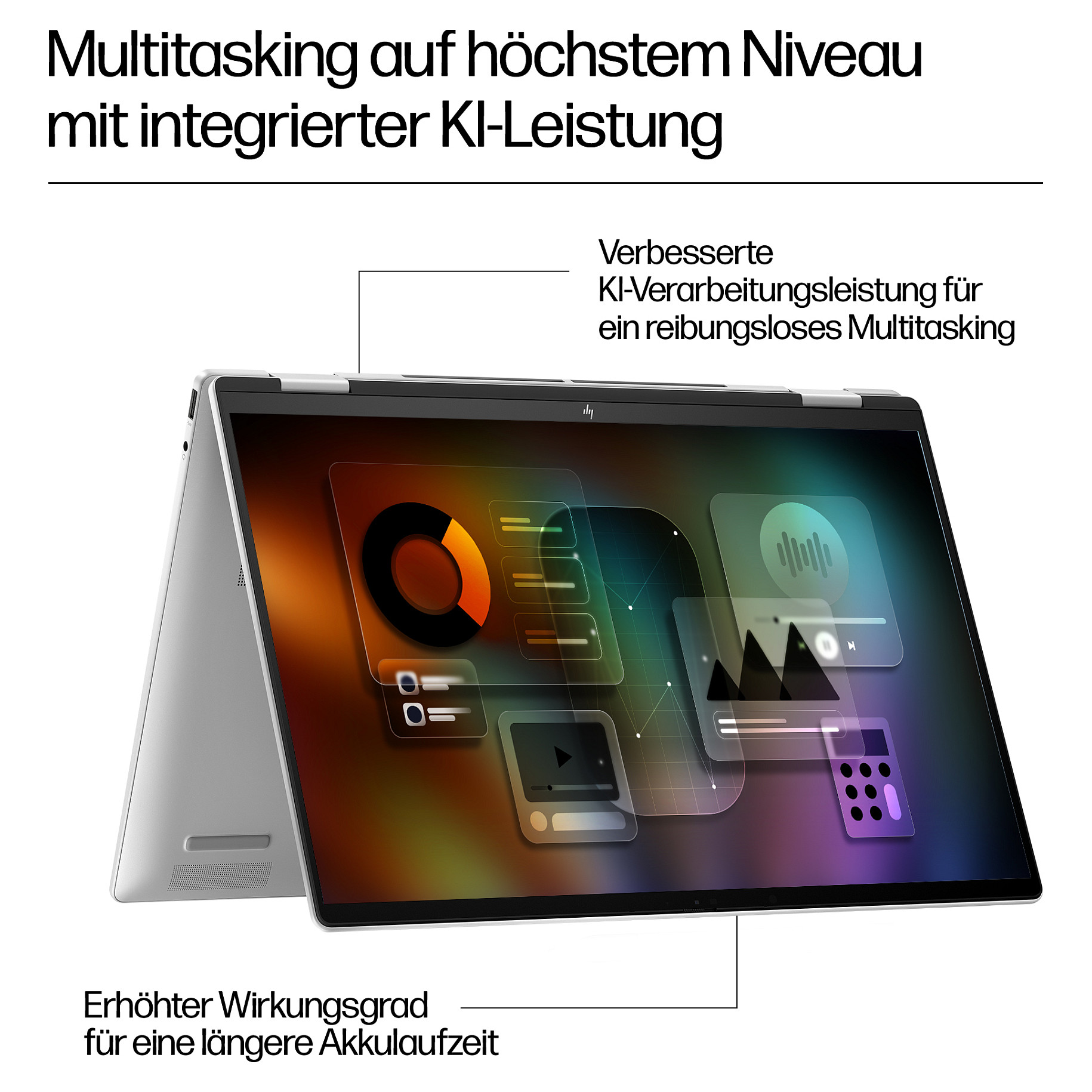 Laptop HP ENVY x360 16-ac0177ng (16", IPS Touch, WUXGA, Intel Core Ultra 7 155U, 16GB, 512GB SSD, Intel Graphics, Windows 11 Home, DE tipkovnica, Srebrna)-8