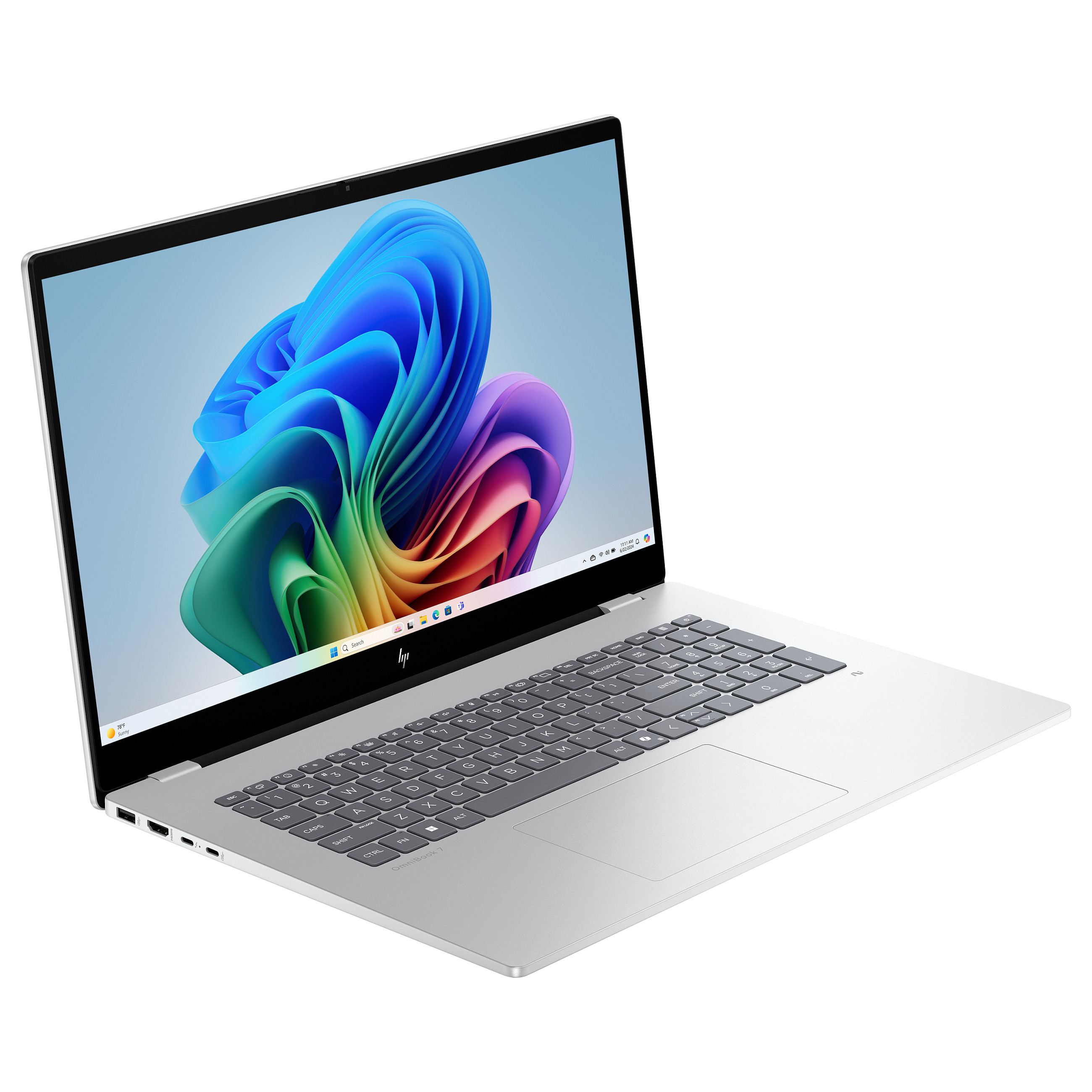 Laptop HP OmniBook 7 17-dc0173ng (17.3", IPS Touch, FHD, Intel Core Ultra 7 256V, 16GB, 512GB SSD, Intel Arc 140V, Windows 11 Home, DE tipkovnica)-1