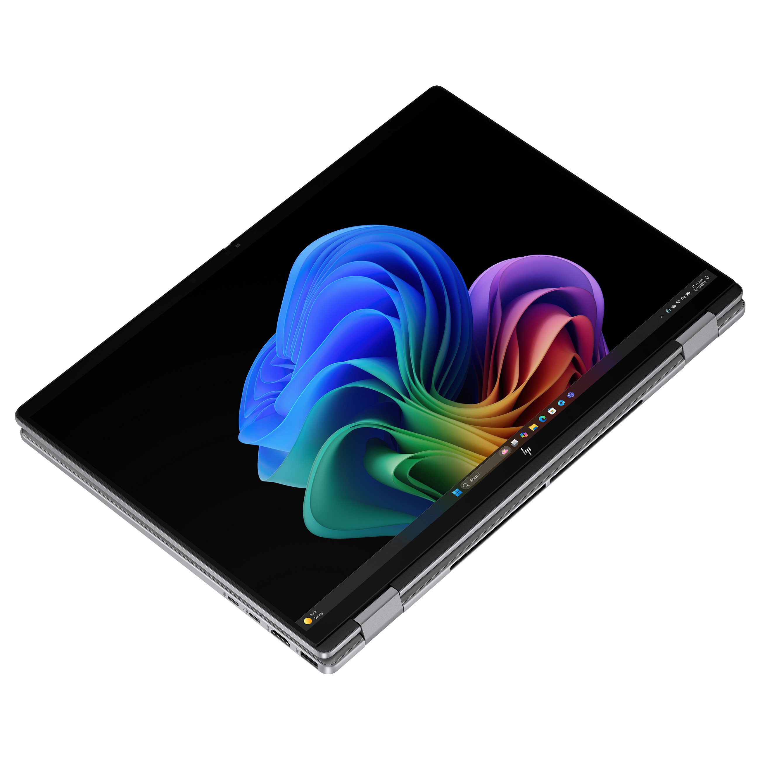 Laptop HP OmniBook X Flip 16-ar0173ng (16", OLED Touch, 3K, AMD Ryzen AI 7 350, 16GB, 512GB SSD, AMD Radeon Graphics, Windows 11 Home, DE tipkovnica, Srebrna)-21