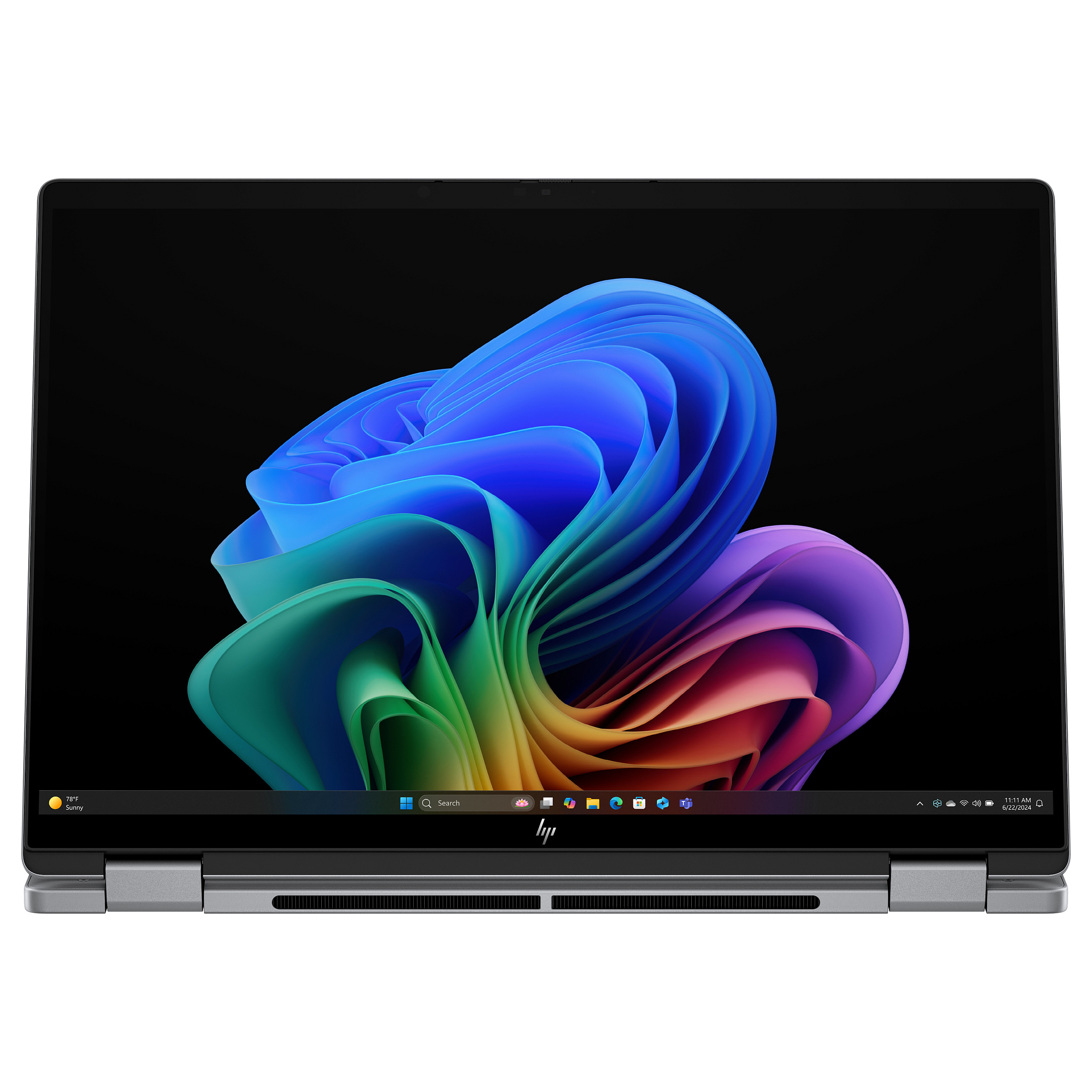 Laptop HP OmniBook X Flip 14-fk0154ng (14", OLED Touch, 3K, AMD Ryzen AI 5 340, 16GB, 512GB SSD, AMD Radeon Graphics, Windows 11 Home, DE tipkovnica, Srebrna)-24