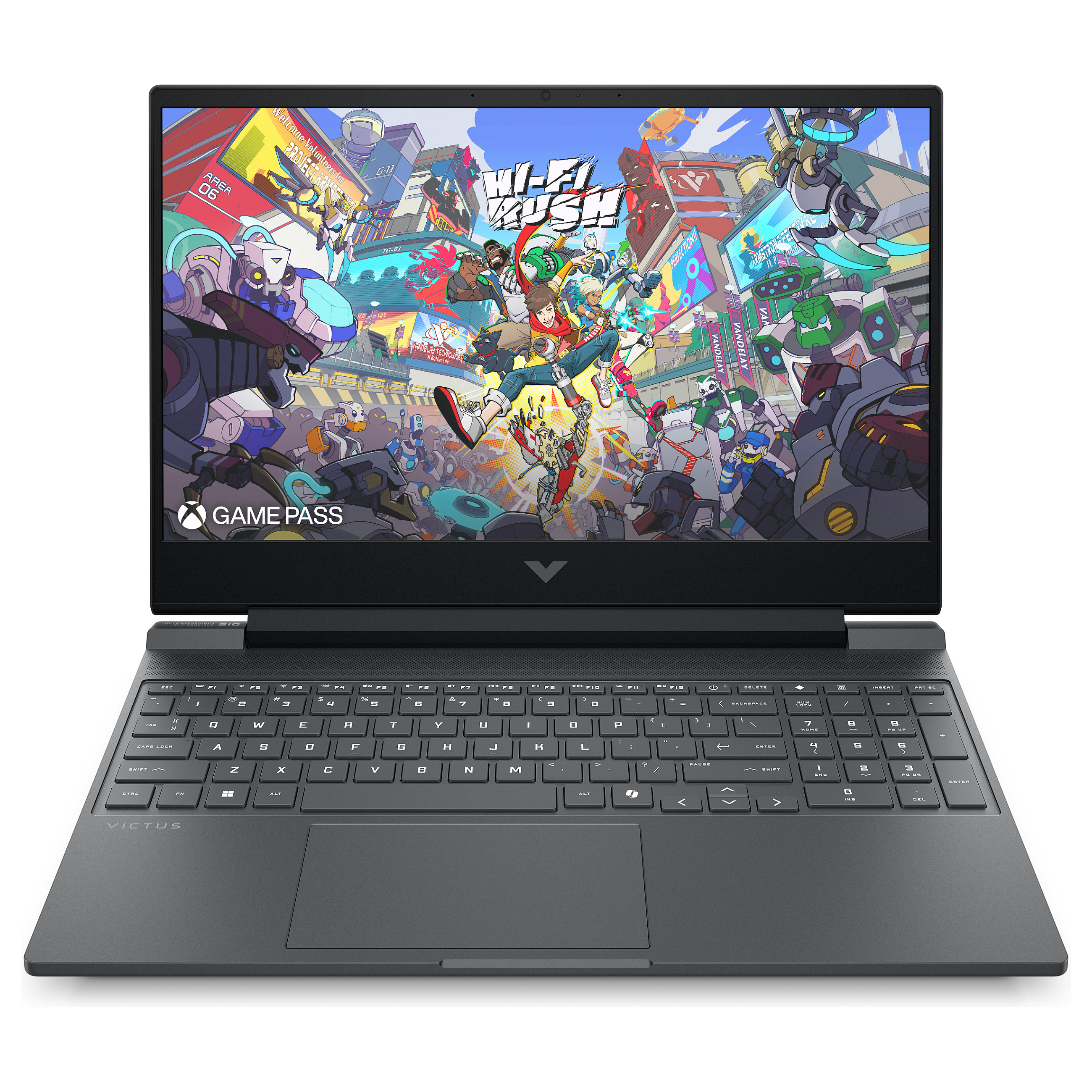 Laptop HP VICTUS 15-fa2152ng (15.6" IPS 144Hz, Full HD, Intel Core i5-13420H, 16GB, 512GB SSD, NVIDIA GeForce RTX 2050 4GB, Windows 11 Home, DE tipkovnica, Srebrna)