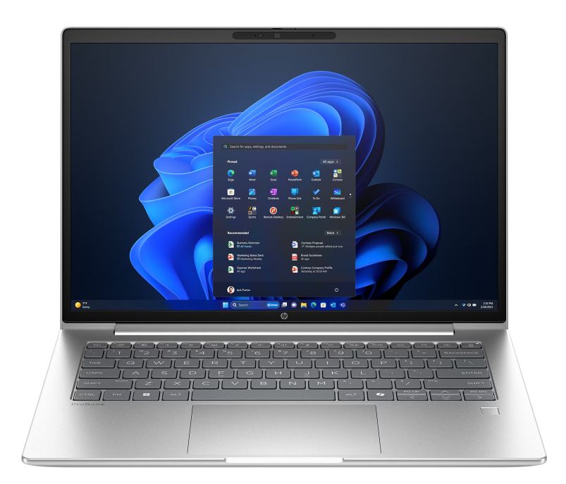 Laptop HP ProBook 4 14 G1i (14", IPS, WUXGA, Intel Core Ultra 7 255U, 16GB, 512GB SSD, Intel Graphics, Windows 11 Pro, Non-HR tipkovnica)-0