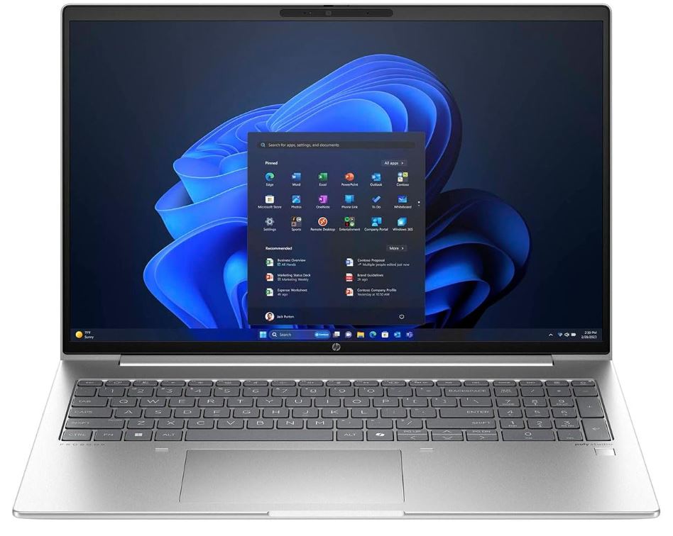 Laptop HP ProBook 450 G11 (15.6", IPS, FHD, Intel Core Ultra 7 155H, 32GB, 1TB SSD, Intel Graphics, FreeDOS, Non-HR tipkovnica, Srebrna)