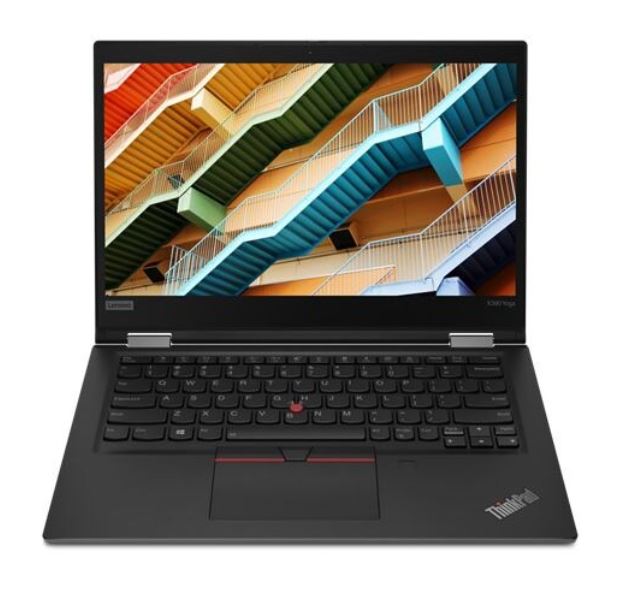 Laptop LENOVO ThinkPad Yoga X390 (13.3" Touch, Full HD, Intel Core i5-8265U, 8GB, 256GB SSD, Intel UHD Graphics 620, Windows 11 Pro, DE tipkovnica, Crna)