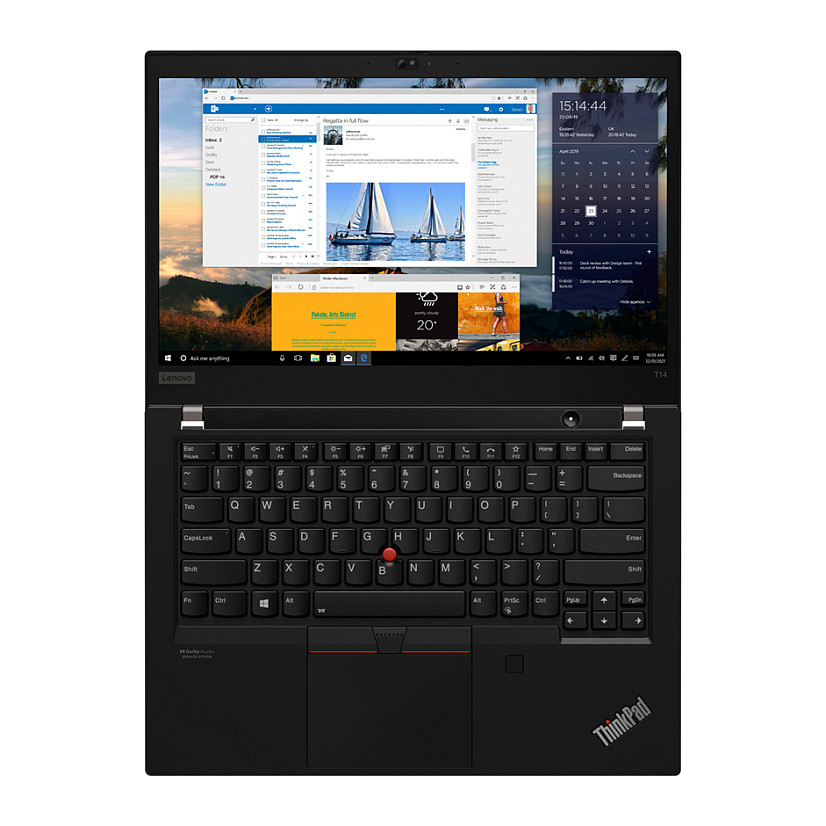 Laptop LENOVO ThinkPad T14 Gen 2 (14", IPS, Full HD, Intel Core i5-1135G7, 16GB, 512GB SSD, Intel Iris Xe Graphics, Windows 10 Pro, DE tipkovnica, Crna)-7