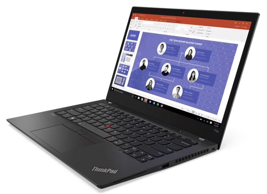 Laptop LENOVO ThinkPad T14s Gen 2 (14'' IPS Touch, Full HD, Intel Core i7-1185G7, 32GB, 256GB, Intel Iris Xe Graphics, Windows 11 Pro, DE tipkovnica, Crna)-2