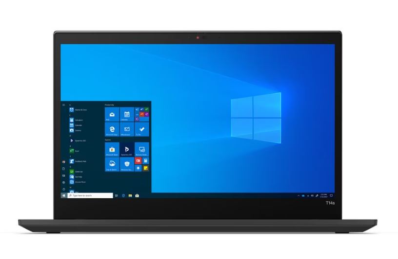 Laptop LENOVO ThinkPad T14s Gen 2 (14'' IPS Touch, Full HD, Intel Core i7-1185G7, 32GB, 256GB, Intel Iris Xe Graphics, Windows 11 Pro, DE tipkovnica, Crna)