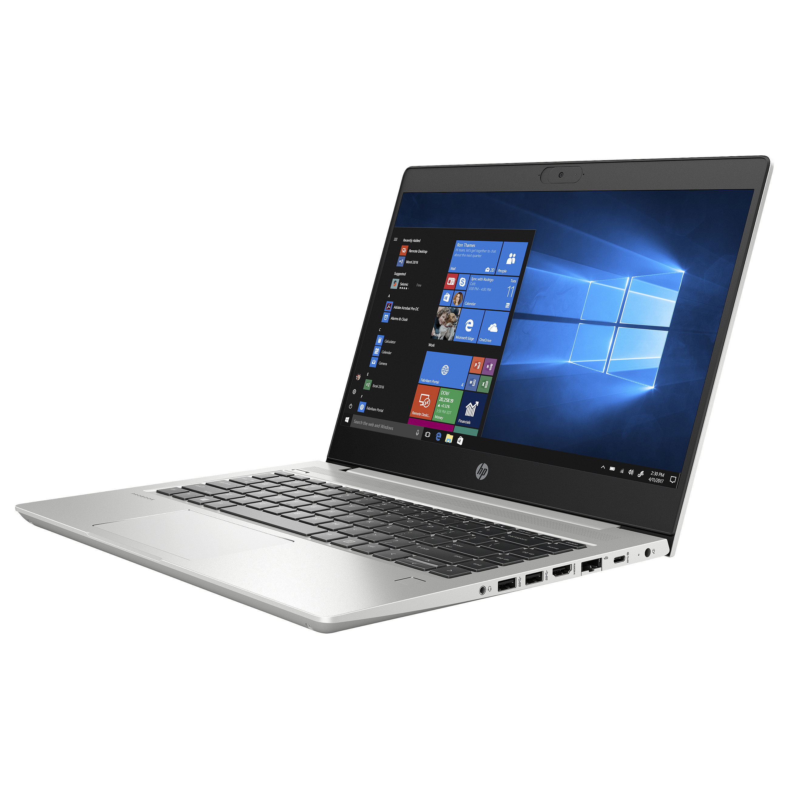 Laptop HP ProBook 440 G7 (14" IPS, Full HD, Intel Core i5-10210U, 16GB, 512GB SSD, Intel UHD Graphics, Windows 11 Pro, DE tipkovnica, Srebrna)-1