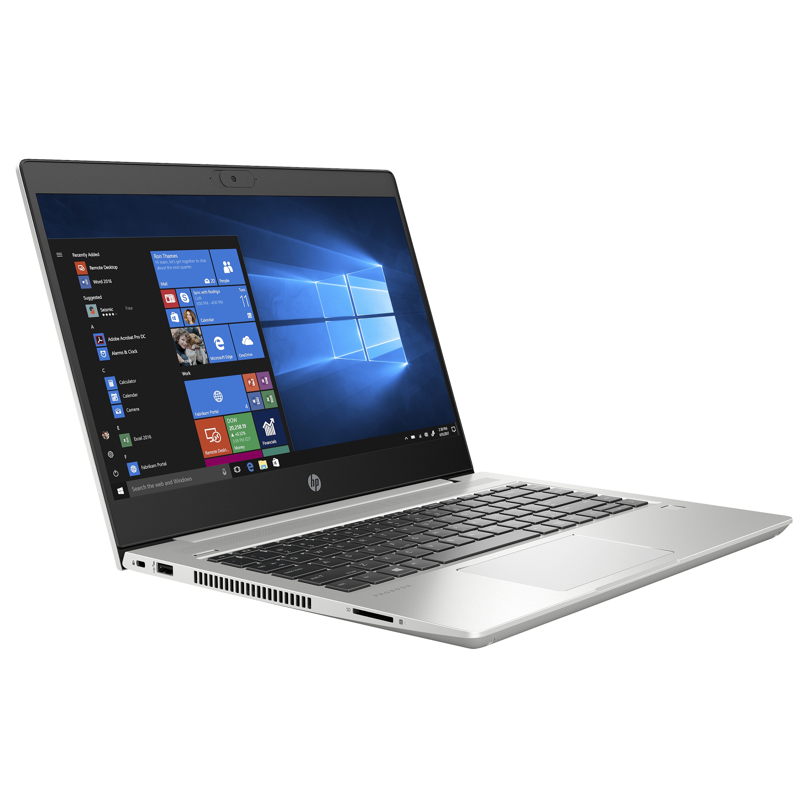 Laptop HP ProBook 440 G7 (14" IPS, Full HD, Intel Core i5-10210U, 16GB, 512GB SSD, Intel UHD Graphics, Windows 11 Pro, DE tipkovnica, Srebrna)-2