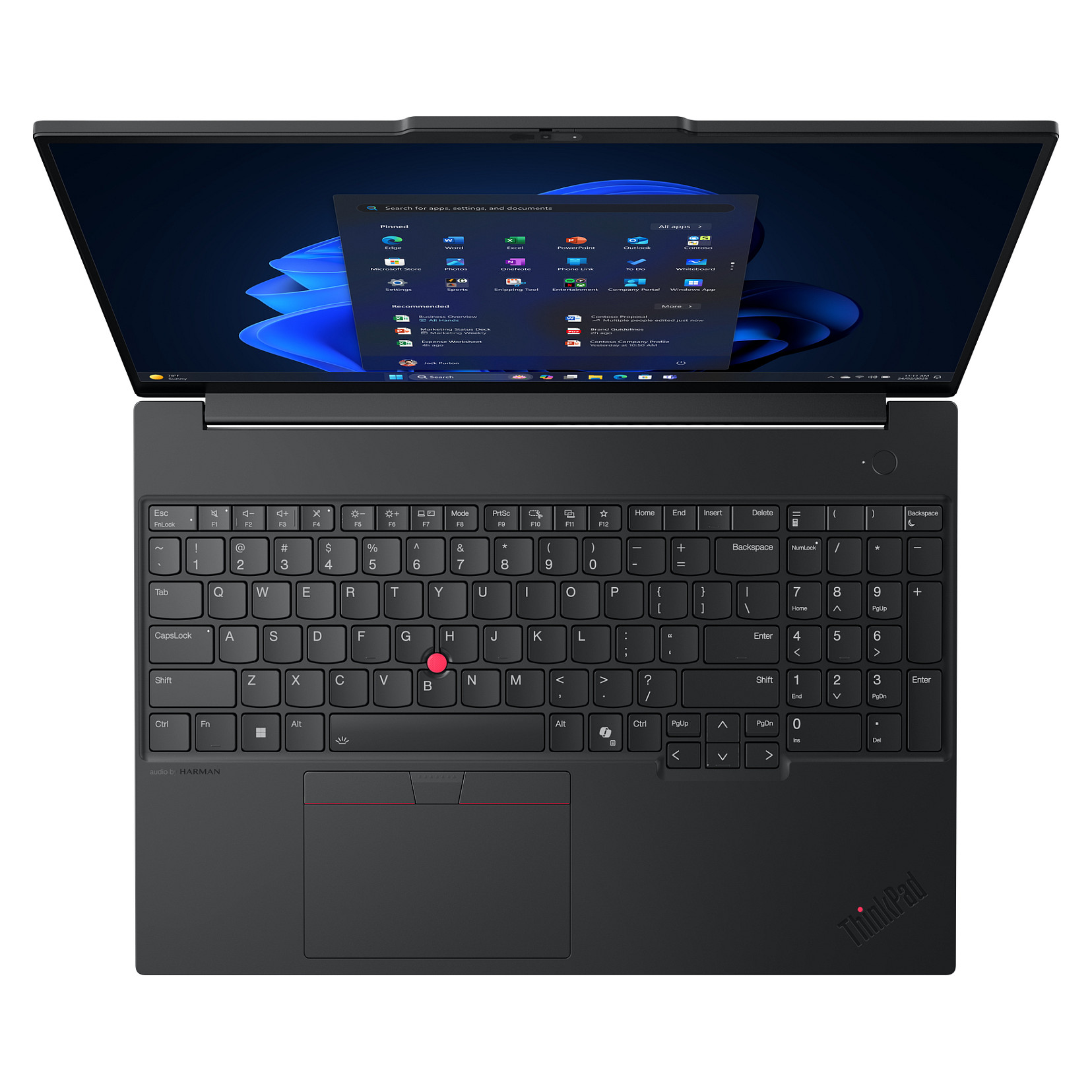 Laptop LENOVO ThinkPad E16 G3 (16", IPS, WUXGA, Intel Core Ultra 7 256V, 16GB, 512GB, Intel Arc 140V, Windows 11 Pro, Non-HR tipkovnica, crna)-3
