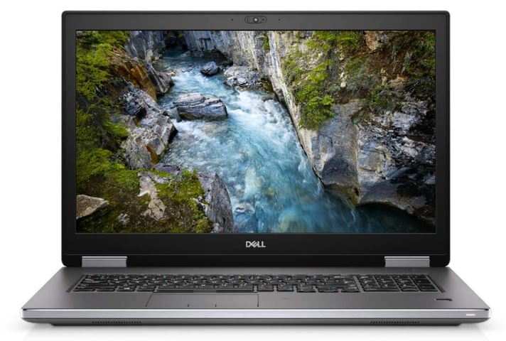 Laptop DELL Precision 7740 (17.3", Full HD, Intel Core i7-9850H, 32GB, 512GB SSD, NVIDIA Quadro RTX 3000, Windows 11 Pro, DE tipkovnica, Siva)