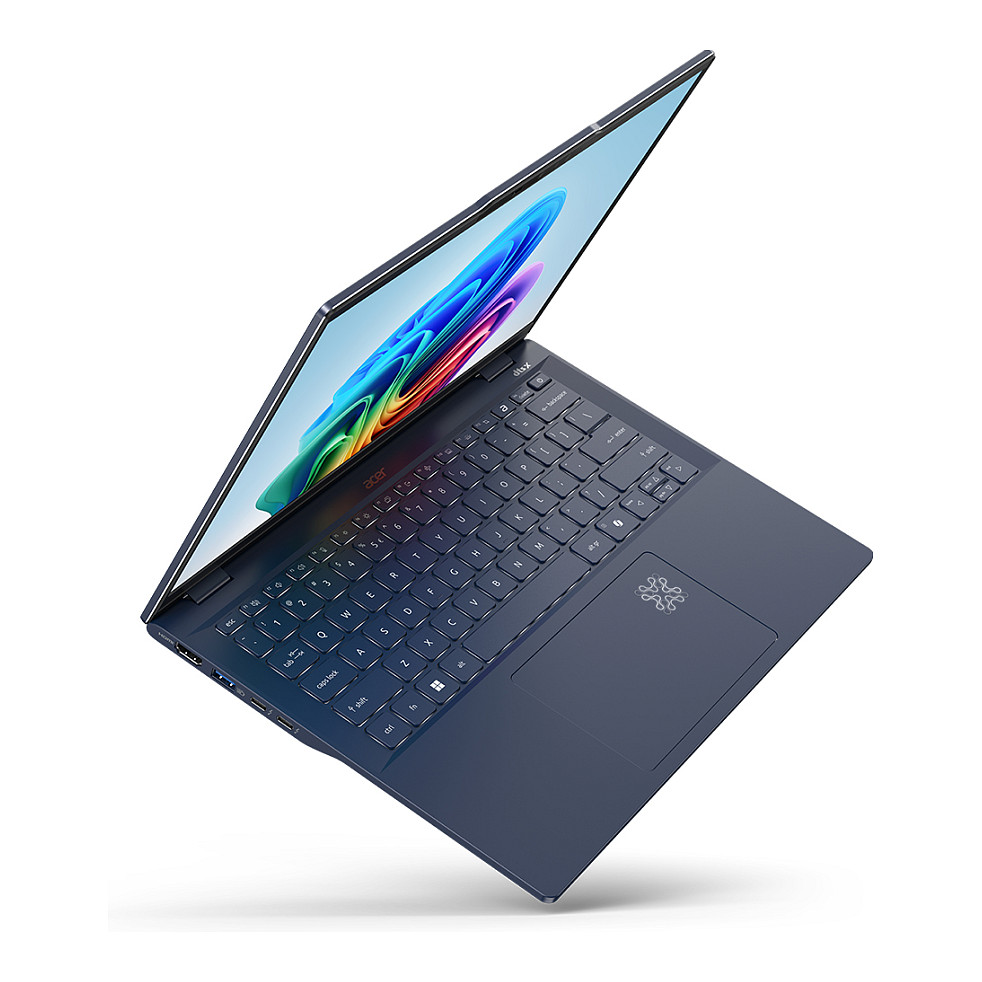 Laptop ACER Swift 14 AI (14.5", OLED, 3K, Qualcomm Snapdragon X Plus, 16GB, 512GB SSD, Qualcomm Adreno, Windows 11 Home, Non-HR tipkovnica, Srebrna)-5