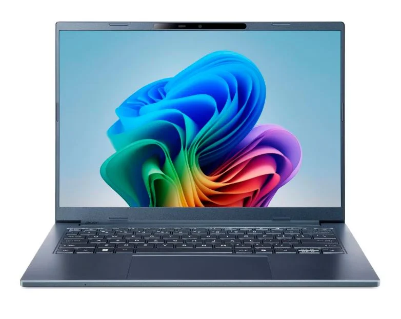 Laptop ACER Aspire 14 AI A14-11M (14", WUXGA, Snapdragon X1, 16GB, 512GB SSD, Qualcomm Adreno, Windows 11 Home, Non-HR tipkovnica, Srebrna)